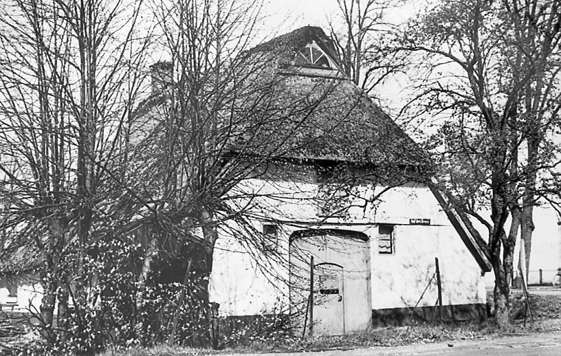 Strohdachhaus (Hof ? ) an der Oslebshauser Heerstraße von 1748 bis 1959